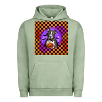 Pigment Oil Green Halloween American Pitbull Terrier Urban Hoodie - LillyAllenDesigns