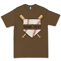 Cacao preview custom baseball Premium Tee - MaliasSmallBusiness