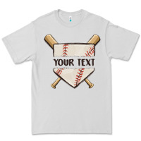 Dove Grey preview custom baseball Premium Tee - MaliasSmallBusiness