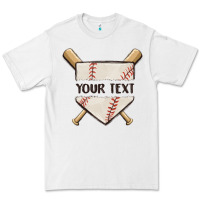 White preview custom baseball Premium Tee - MaliasSmallBusiness