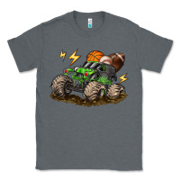 Charcoal Heather monster truck sports Classic Tee - LillyAllenDesigns