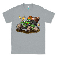 Heather Grey monster truck sports Classic Tee - LillyAllenDesigns