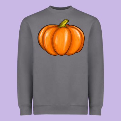 Pumpkin Heavyweight Sweatshirt Designed By Texasbilliewilder
