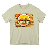 Mossy hello summer watermelon lemon Heavy Core Tee - Jasminsmagicworld