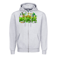 Lucky Nurse St. Patrick's Day Zipper Hoodie | Teevron