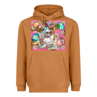 Meerkat Easter Bunny And Egg With Leopard Pattern Tumbler Heavyweight Hoodie - BundleAndBundleShop