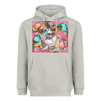Moon Dust Easter Bunny And Egg With Leopard Pattern Tumbler Heavyweight Hoodie - BundleAndBundleShop