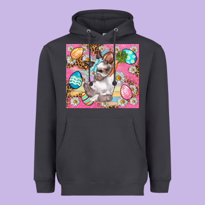 Easter Bunny And Egg With Leopard Pattern Tumbler Heavyweight Hoodie Designed By Bundleandbundleshop