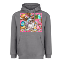 Storm Easter Bunny And Egg With Leopard Pattern Tumbler Heavyweight Hoodie - BundleAndBundleShop