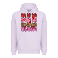 Lilac valentines day mama olivia Premium Hoodie - OliviaCreatesArt