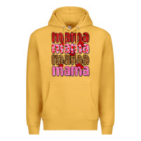 Mustard valentines day mama olivia Premium Hoodie - OliviaCreatesArt