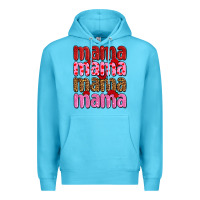 Ocean Blue valentines day mama olivia Premium Hoodie - OliviaCreatesArt