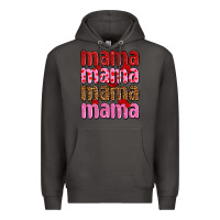 Smoke valentines day mama olivia Premium Hoodie - OliviaCreatesArt
