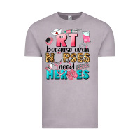 Vintage Zinc rt because nurses need heroes Vintage Tee - LillyAllenDesigns