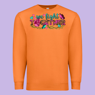 We Fight Together Premium Sweatshirt Designed By Bundleandbundleshop
