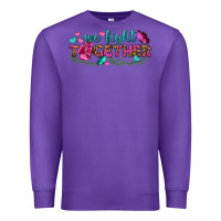 Purple We Fight Together Premium Sweatshirt - BundleAndBundleShop