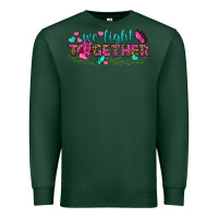 Sports Green We Fight Together Premium Sweatshirt - BundleAndBundleShop