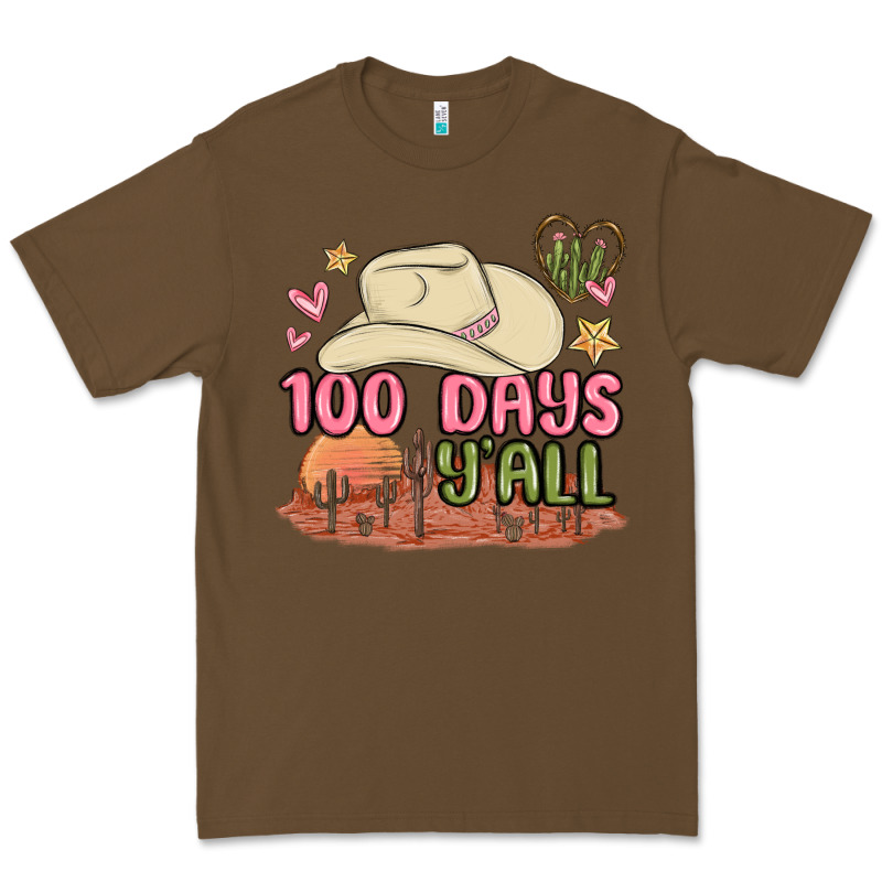 100 Days Y'all Malia Premium Tee by MaliasSmallBusiness | Teevron