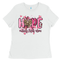White hope nobody fights alone Ladies Tee - MaliasSmallBusiness