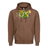 Chestnut Nurse St. Patrick's Day Zipper Hoodie - HowdyJamesFarm