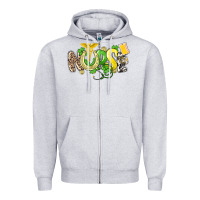 Heather Grey Nurse St. Patrick's Day Zipper Hoodie - HowdyJamesFarm