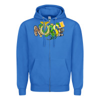 True Royal Nurse St. Patrick's Day Zipper Hoodie - HowdyJamesFarm