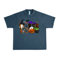 Midnight Navy Halloween Nurse Urban Heavy Tee - LillyAllenDesigns