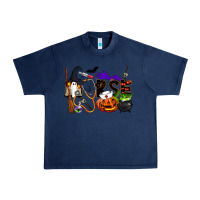 Navy Halloween Nurse Urban Heavy Tee - LillyAllenDesigns