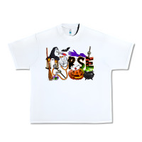 White Halloween Nurse Urban Heavy Tee - LillyAllenDesigns