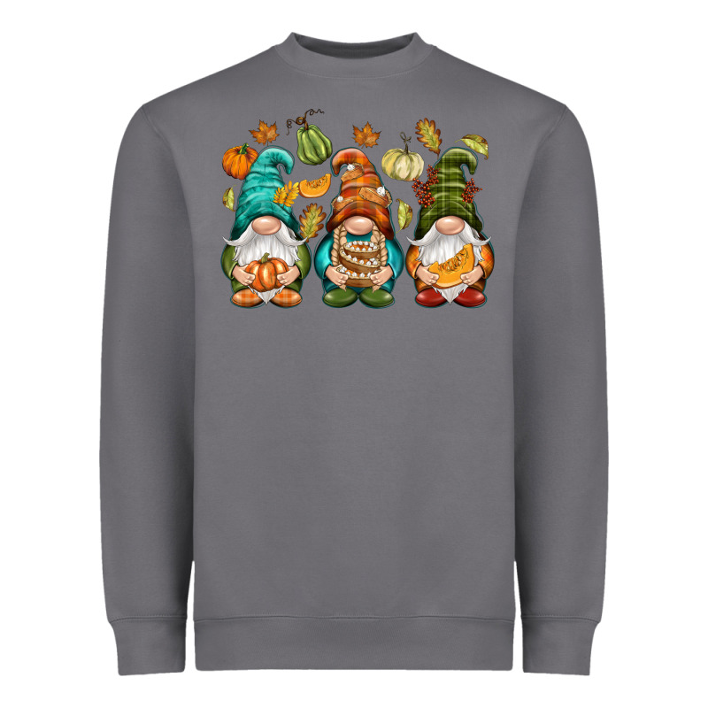 Fall Gnomes Heavyweight Sweatshirt by NancyCooperArtShop | Teevron