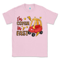 Bubblegum Pink i'm comin in fast Classic Tee - LillyAllenDesigns