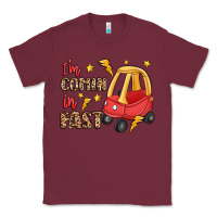 Burgundy i'm comin in fast Classic Tee - LillyAllenDesigns
