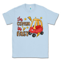 Dusty Blue i'm comin in fast Classic Tee - LillyAllenDesigns