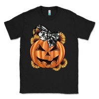 Black sunflower pumpkin Classic Tee - JahusDesignShop