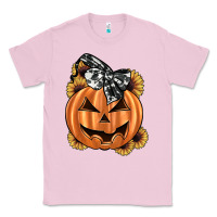 Bubblegum Pink sunflower pumpkin Classic Tee - JahusDesignShop
