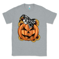 Heather Grey sunflower pumpkin Classic Tee - JahusDesignShop