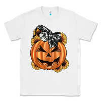 White sunflower pumpkin Classic Tee - JahusDesignShop