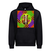 Black Halloween Belgian Horse Urban Hoodie - LillyAllenDesigns