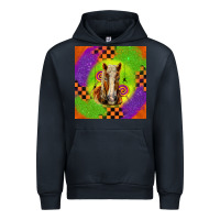 Navy Halloween Belgian Horse Urban Hoodie - LillyAllenDesigns