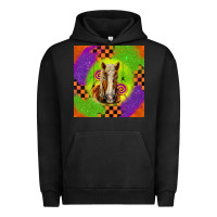 Pigment Black Halloween Belgian Horse Urban Hoodie - LillyAllenDesigns
