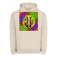 Pigment French Oak Halloween Belgian Horse Urban Hoodie - LillyAllenDesigns