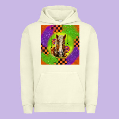 Halloween Belgian Horse Urban Hoodie Designed By Lillyallendesigns