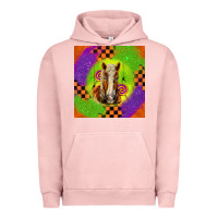 Pigment Salmon Halloween Belgian Horse Urban Hoodie - LillyAllenDesigns
