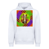 White Halloween Belgian Horse Urban Hoodie - LillyAllenDesigns