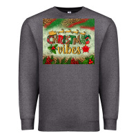 Charcoal Heather christmas vibes tumbler Premium Sweatshirt - BundleAndBundleShop