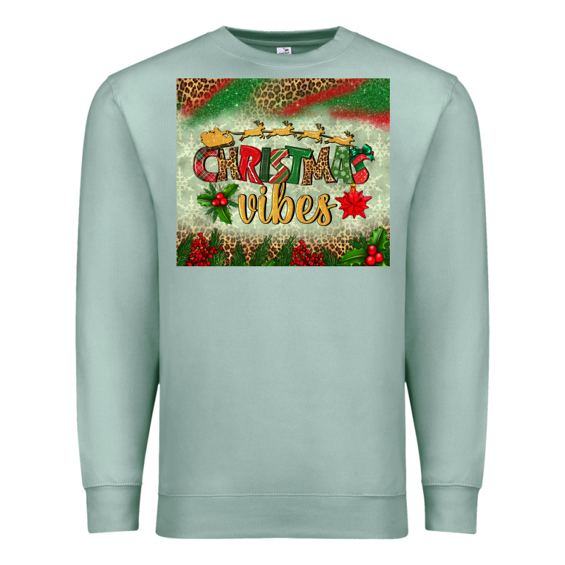 Christmas Vibes Tumbler Premium Sweatshirt by BundleAndBundleShop | Teevron