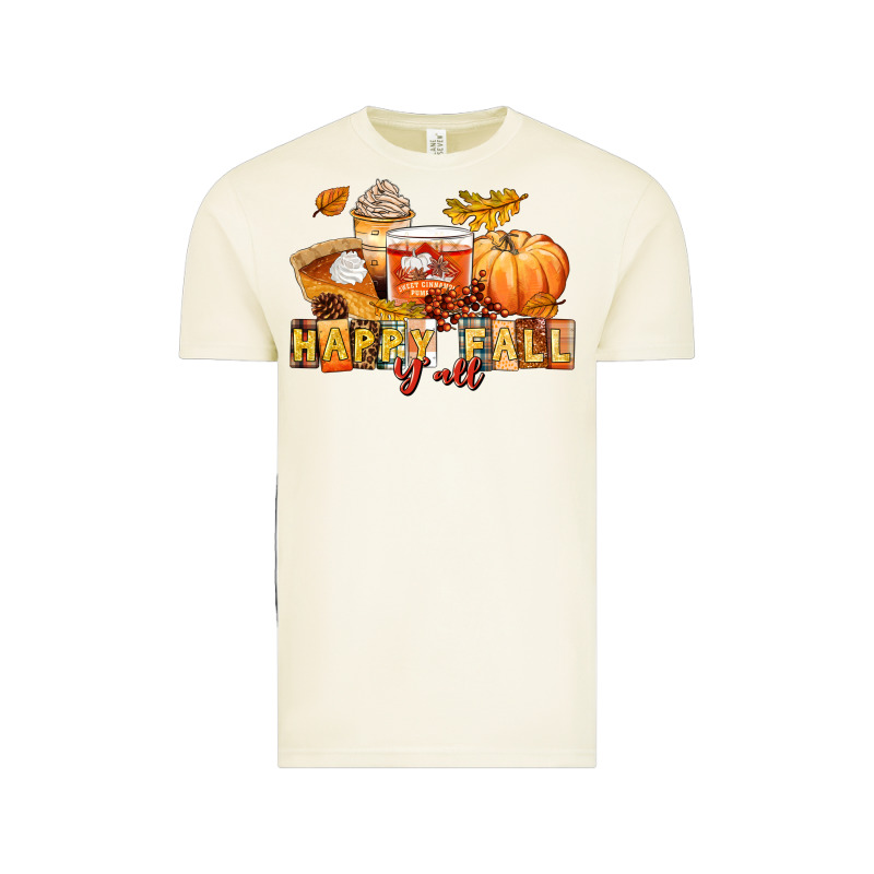 Happy Fall Y'all Vintage Tee by LillyAllenDesigns | Teevron