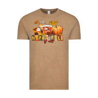 Vintage Coffee happy fall y'all Vintage Tee - LillyAllenDesigns