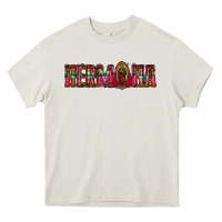 Cream hermana floral aztec leopard Heavy Core Tee - Jasminsmagicworld
