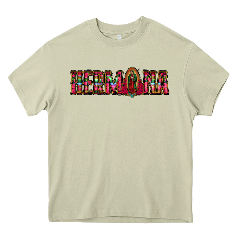 Hermana Floral Aztec Leopard Heavy Core Tee by Jasminsmagicworld | Teevron